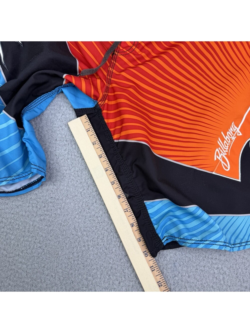 Billabong Andy Irons Platinum Quad Stretch Board Shorts Swim Trunk Rising Sun 34 - Picture 8 of 15